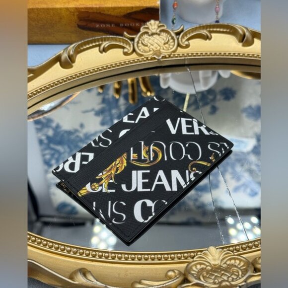 🆕 VERSACE JEANS COUTURE 🧿 NWOT Garland Credit Card Holder - Picture 8 of 13